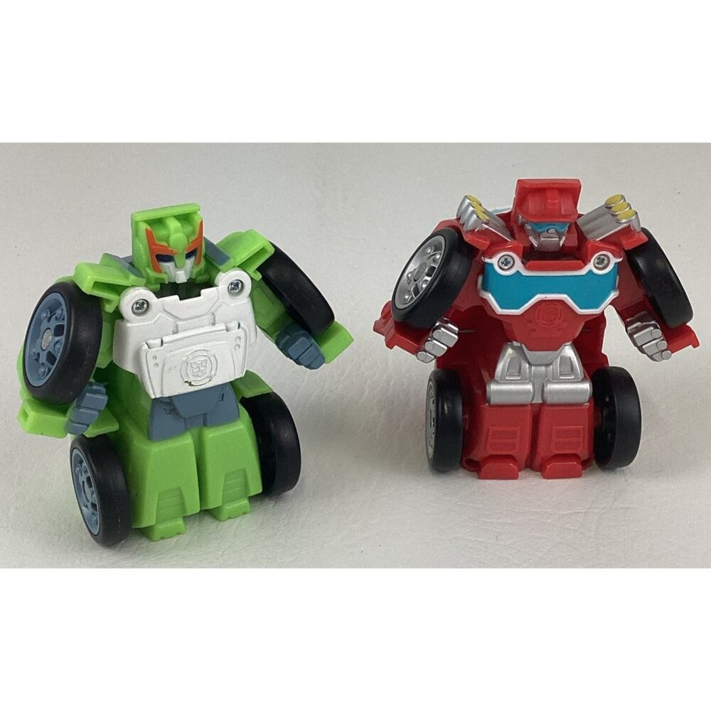 Transformers Heroes Rescue Bots Flip Racers Heatwave Medix Doc 2.5" Figures Lot